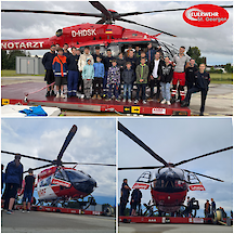 Artikelvorschaubild Jugendfeuerwehr besucht den Rettungshubschrauber