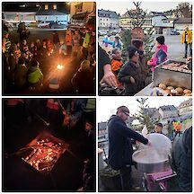 Artikelvorschaubild Eigener Weihnachtsmarkt für die Kinderfeuerwehr